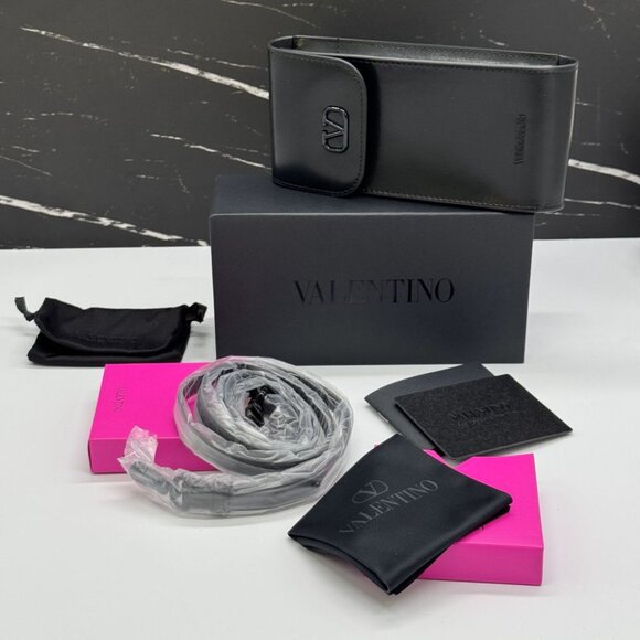 NEW VALENTINO V-SEI VLS-111C  TITANIUM UNISEX VALENTINO SUNGLASSES VLS-111C - Picture 11 of 11